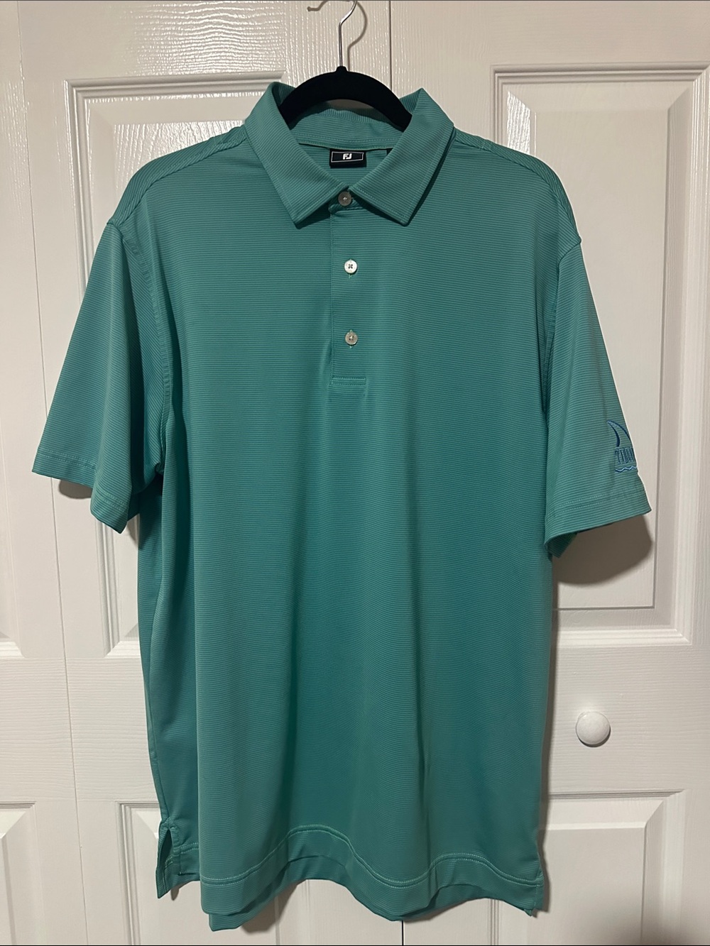 FootJoy Teal Green Men's Golf Polo